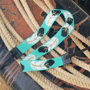 Handmade Beaded Hat Band